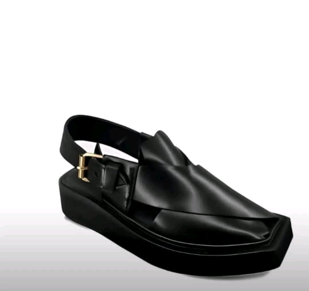 Khan's Wear - Kaptaan Chappal Men's - Black